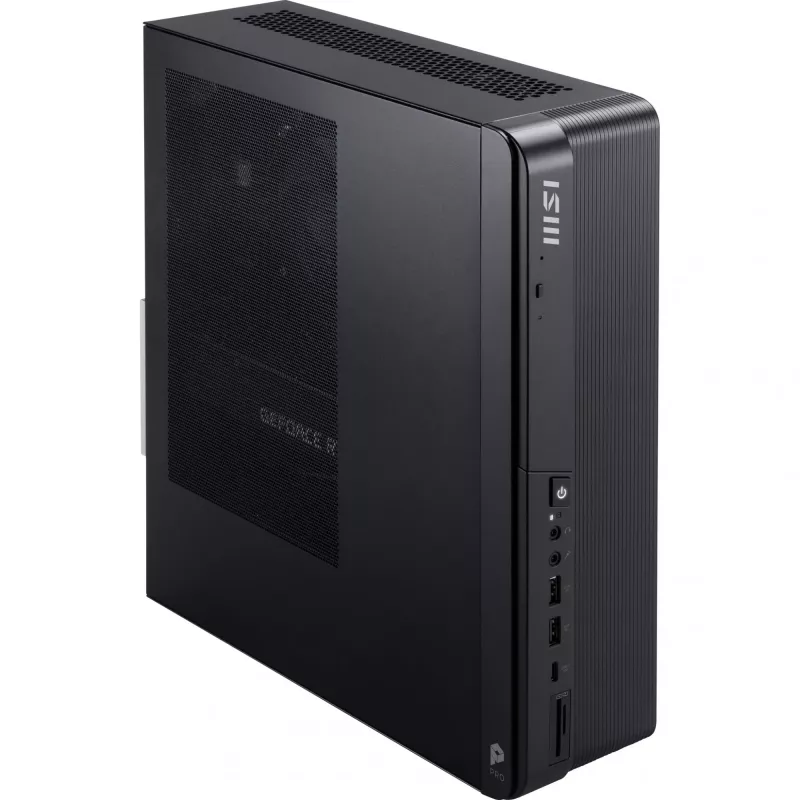 MSI Pro DP80 AI A2TAG-077DE Intel Core Ultra 7 265 16 GB DDR5-SDRAM 1 TB SSD NVIDIA GeForce RTX 3050 Windows 11 Pro PC desktop nero