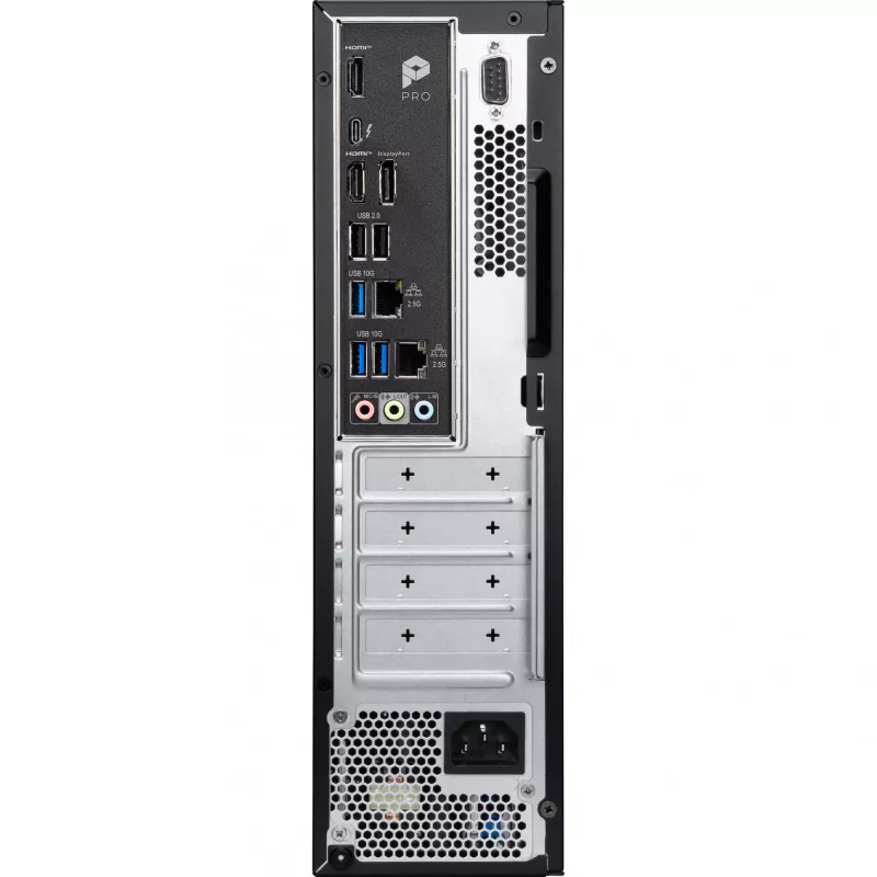 MSI Pro DP80 AI A2G-078DE Intel Core Ultra 7 265F 16 GB DDR5-SDRAM 1 TB SSD Windows 11 Home PC desktop nero
