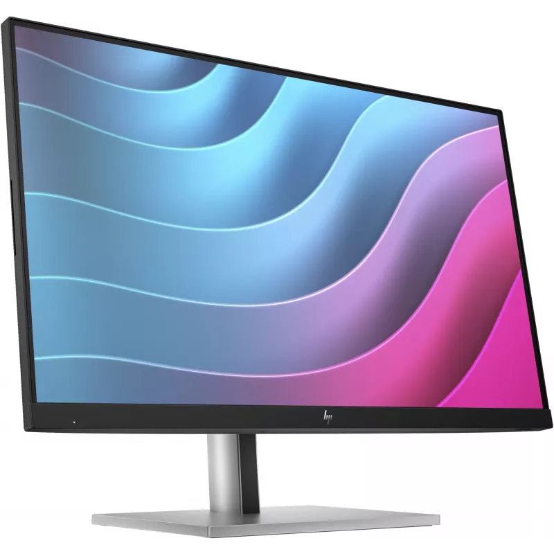 Monitor HP E24 G5 FHD senza PVC, 60,5 cm (23,8 pollici), 1920 x 1080 pixel, Full HD, LCD, 5 ms, nero, argento
