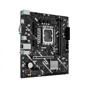 Scheda madre ASUS PRIME H810M-K — Intel H810, LGA 1851 (Socket V1), micro ATX, DDR5, fino a 128 GB, M.2 e SATA III, Gigabit Ethernet