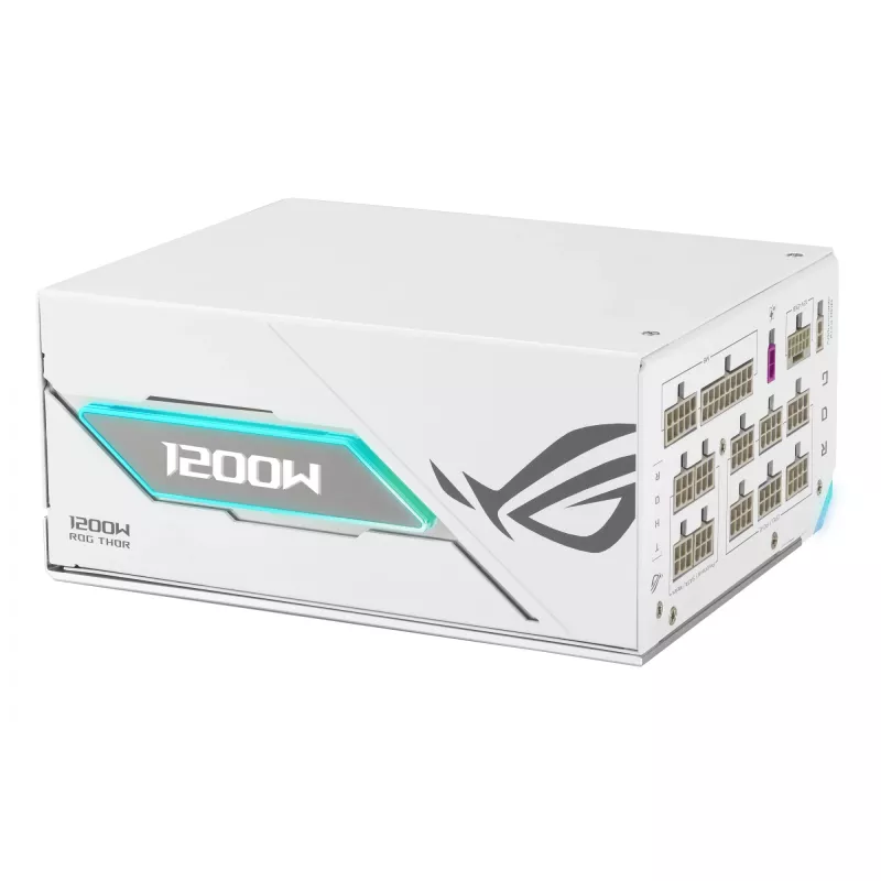 Alimentatore ASUS ROG THOR-1200P3-WHITE-GAMING 1200 W ATX 20+4-Pin, 80 PLUS Platinum, bianco