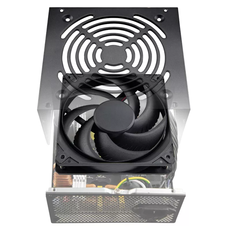 Alimentatore Cougar ATLAS 650W ATX3.1 80 PLUS Bronze, 24-Pin-ATX, ventola da 120 mm, nero