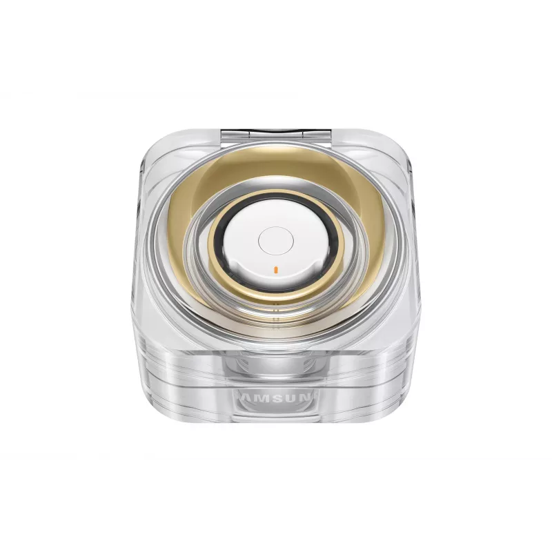 Activity tracker smart ring Samsung Galaxy Ring oro sensore ottico di frequenza cardiaca