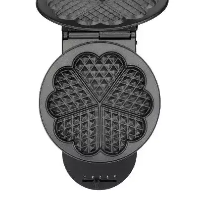 Macchina per waffle Tefal WM310D 5 waffle 1000 W nero acciaio inox
