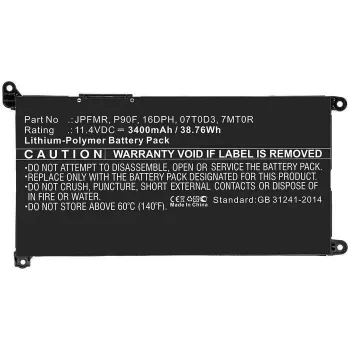 Batteria DELL CoreParts 1VX1H-CP per Chromebook 3400 5488 5493 5593