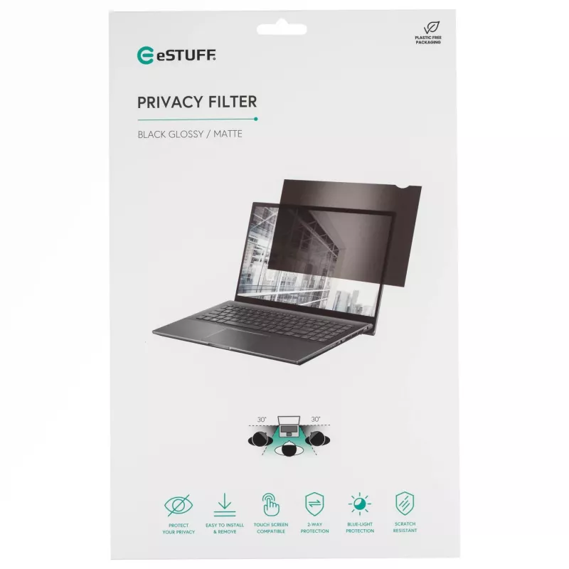 Filtro privacy eSTUFF GLBE14318182 per display