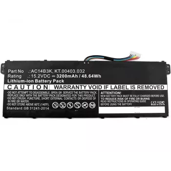 CoreParts batteria ricaricabile per laptop Acer, batteria ricaricabile, Acer, Aspire ES15, Aspire ES1-572, Aspire ES1-572-31LD, Aspire ES1-572-56BP