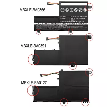 CoreParts MBXLE-BA0127 batteria di ricambio per laptop