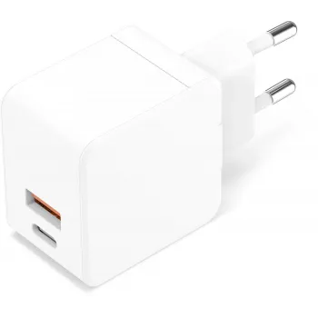 Caricabatterie mobile universale CoreParts MBXUSB-AC0004 bianco AC ricarica rapida per interni