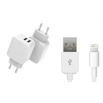 Caricabatterie mobile per smartphone CoreParts MBXUSB-AC0007 bianco AC per interni