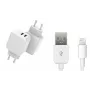 Caricabatterie mobile per smartphone CoreParts MBXUSB-AC0007 bianco AC per interni
