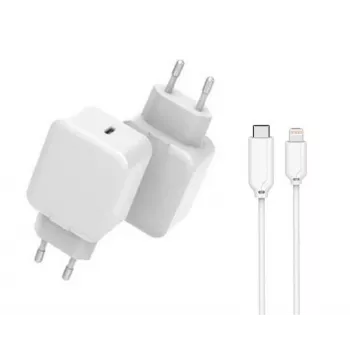 Caricabatterie mobile universale CoreParts MBXUSB-AC0015 bianco AC ricarica rapida per interni