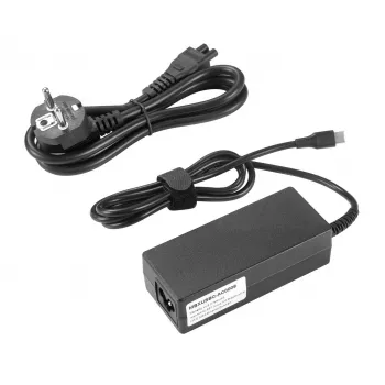 Alimentatore/inverter per interni CoreParts MBXUSBC-AC0009 65 W nero