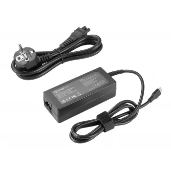 Alimentatore/inverter per interni CoreParts MBXUSBC-AC0009 65 W nero
