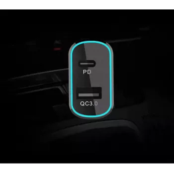 CoreParts MBXUSBC-DC0006 Caricabatterie da auto USB-C per laptop, dispositivi mobili e tablet