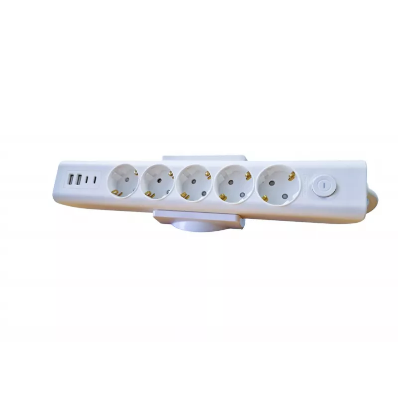 Morsetto da tavolo MicroConnect MC-DESKMOUNTW per ciabatte