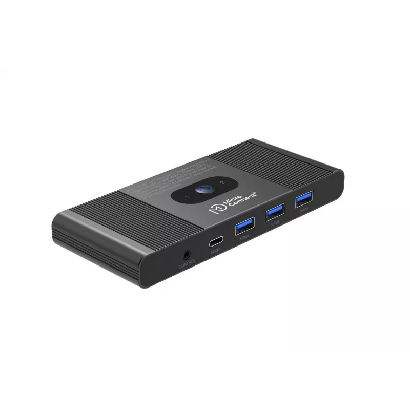 Switch KVM MicroConnect MC-DP-KVM202K 2 porte DisplayPort