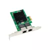 Scheda di rete MicroConnect MC-PCIEX1-82575 PCIe x1 adattatore Ethernet Intel 82575