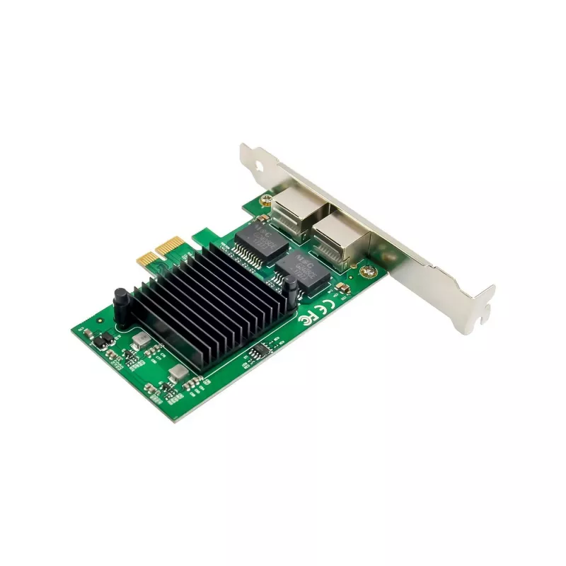 Scheda di rete MicroConnect MC-PCIEX1-82575 PCIe x1 adattatore Ethernet Intel 82575