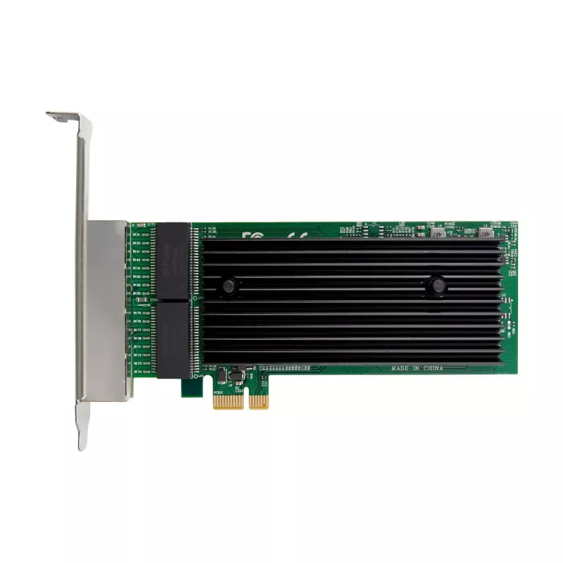 Scheda di rete PCIe x1 MicroConnect MC-PCIEX1-82575-Q con controller Intel 82575
