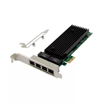 MicroConnect MC-PCIEX1-82576-Q Scheda di rete Gigabit a quattro porte, PCIe x1, Intel 82576