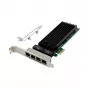 MicroConnect MC-PCIEX1-82576-Q Scheda di rete Gigabit a quattro porte, PCIe x1, Intel 82576