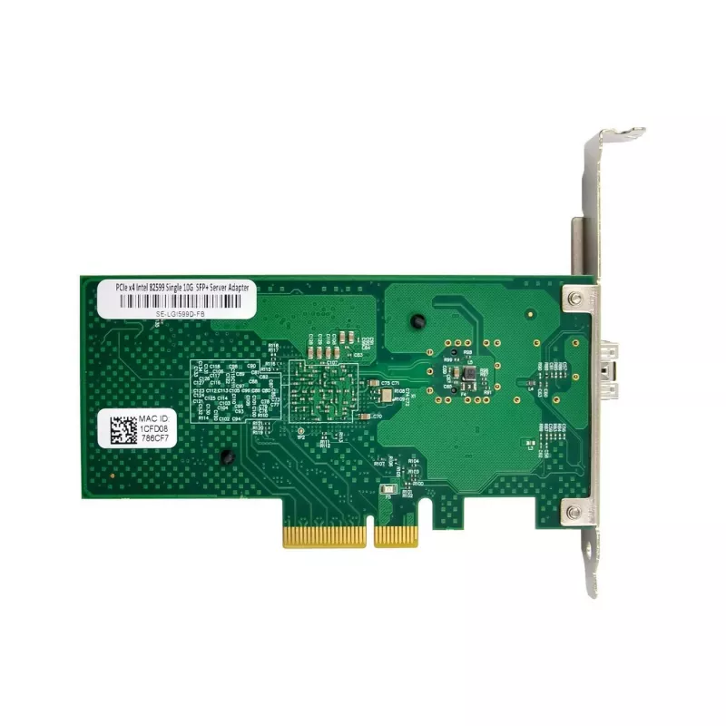 Scheda di rete MicroConnect X520-DA1 PCIe x4 — dual port 10GbE SFP+