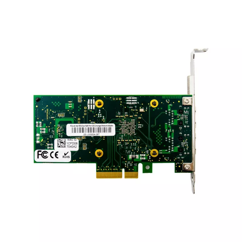 Scheda di rete MicroConnect X550-T2 PCIe x4 dual port 10GbE