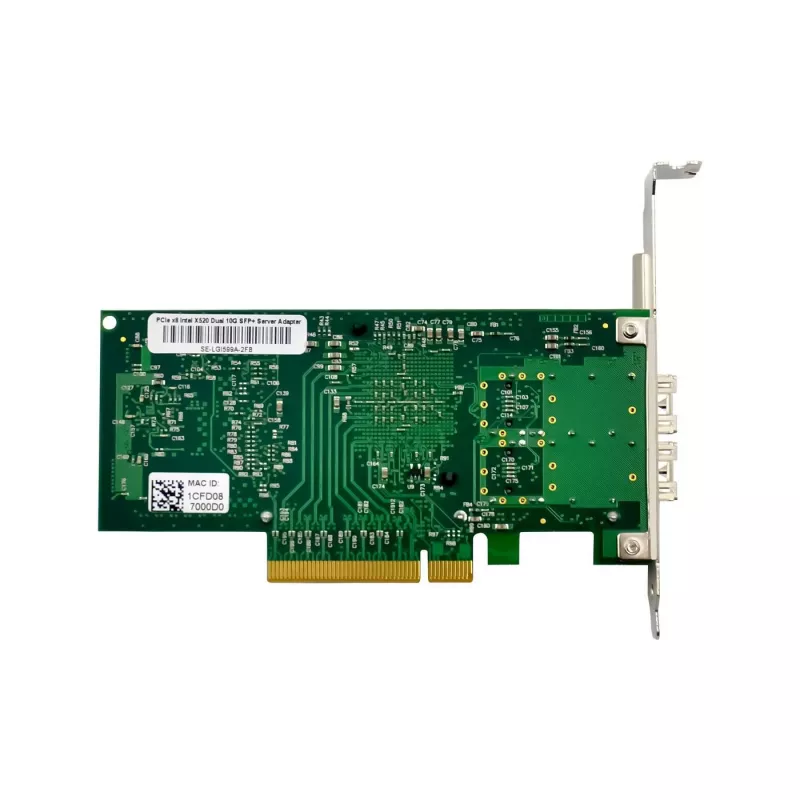 Scheda di rete MicroConnect MC-PCIEX8-X520-DA2 PCIe x8 dual port