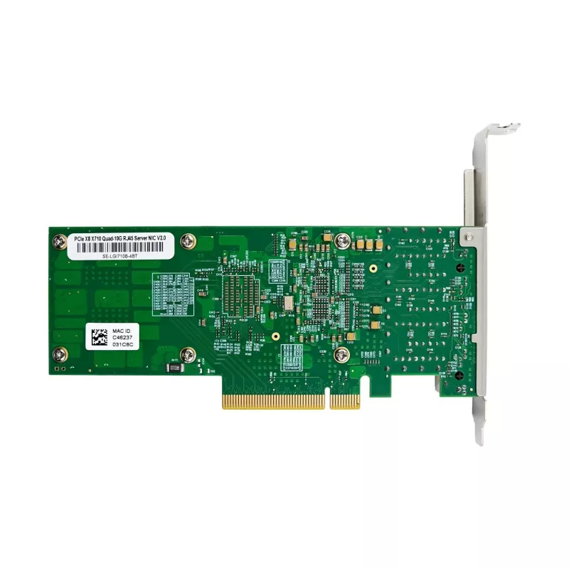 Scheda di rete MicroConnect X710-T4 PCIe x8 10GbE 4 porte