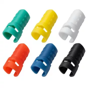 Clip Flex HDMI con codice colore MicroConnect MC-SR-R-HDDP – design flessibile per un'installazione semplice