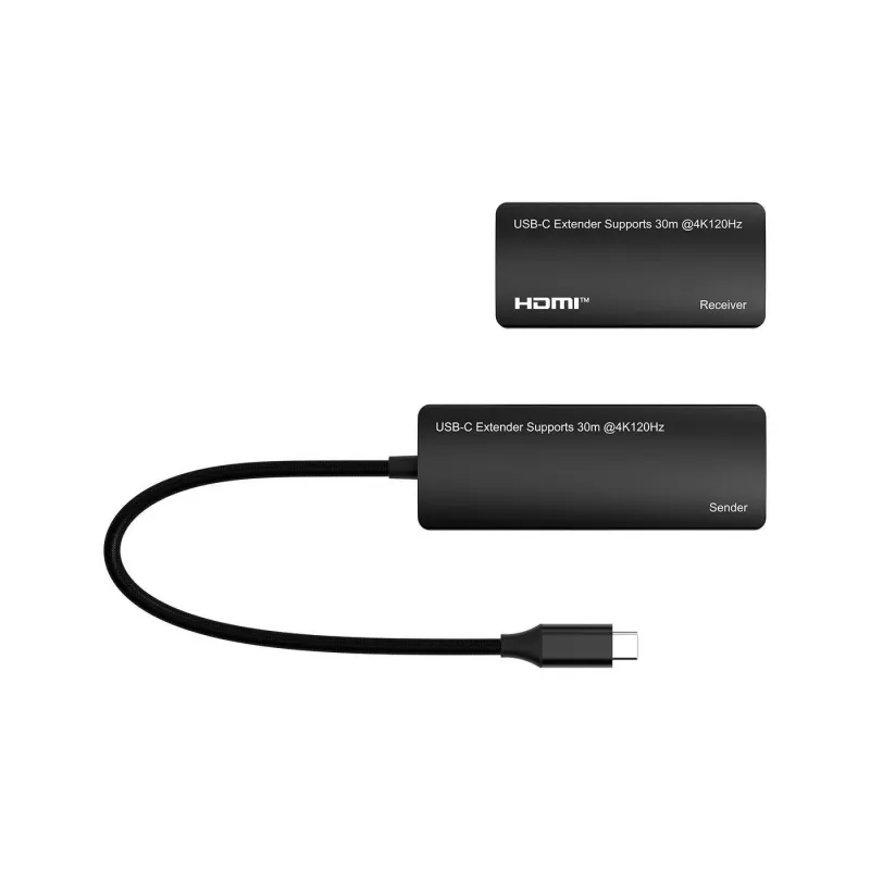 Adattatore USB-C a HDMI MicroConnect MC-USBCHDMIEXT-30M 30 m