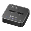CoreParts MS-CLONER-NVME docking station per unità di memoria USB 3.2 Gen 2 (3.1 Gen 2) Type-C nero