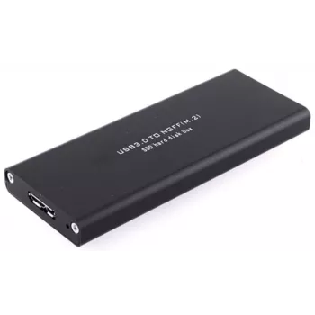 CoreParts MSUB4300 case per unità di memoria HDD/SSD nero M.2
