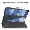 CoreParts TABX-IP10-COVER13 Custodia rigida a tre ante per iPad 10a generazione, stile Starry Sky