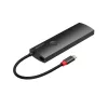MicroConnect USB3.2CCOM20 Mini dock da USB-C a HDMI, 4K 60Hz, RJ45, 3x USB-A