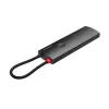 MicroConnect USB3.2CCOM20 Mini dock da USB-C a HDMI, 4K 60Hz, RJ45, 3x USB-A