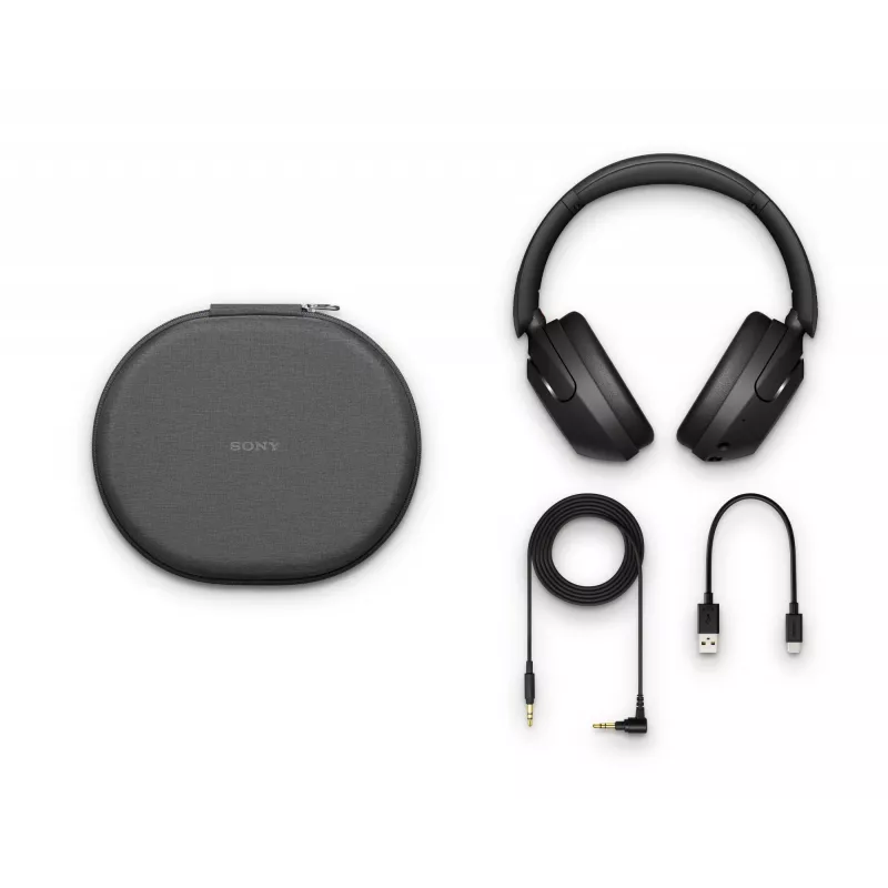 Sony WH-XB910N - nero, wireless, chiamate/musica, 7 - 25000 Hz, 252 g, cuffie, nero