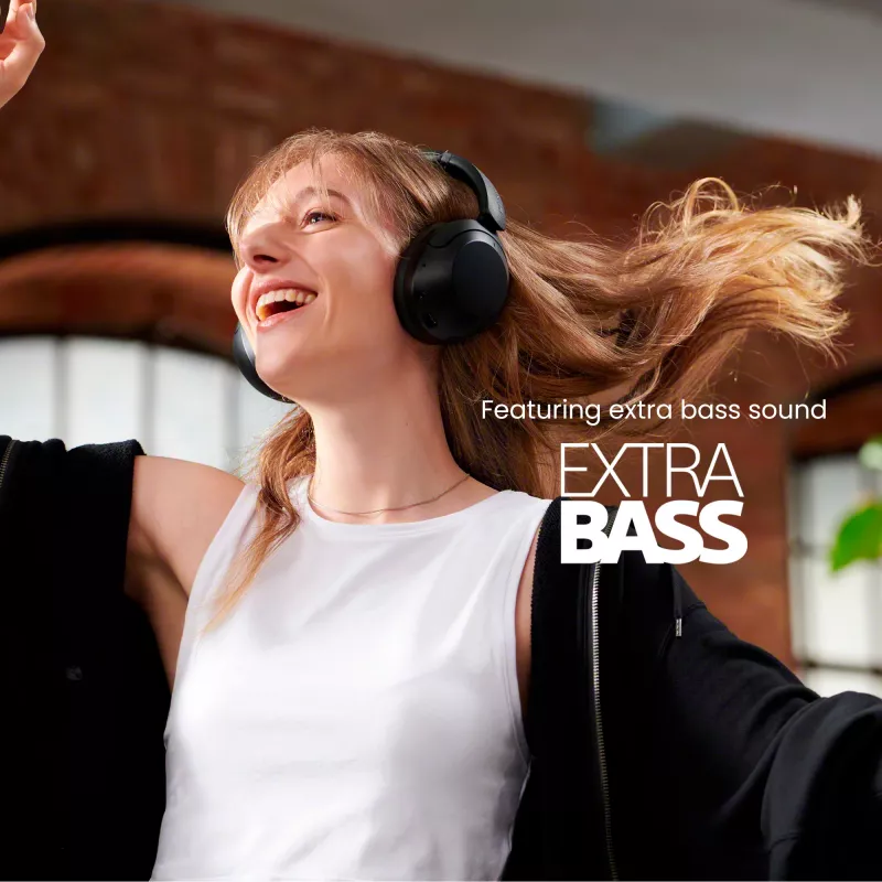 Sony WH-XB910N - nero, wireless, chiamate/musica, 7 - 25000 Hz, 252 g, cuffie, nero