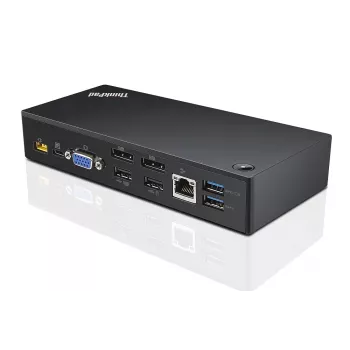 Lenovo 40A90090DK Docking station/replicatore di porte per laptop con filo USB 3.2 Gen 1 (3.1 Gen 1) Type-C nero
