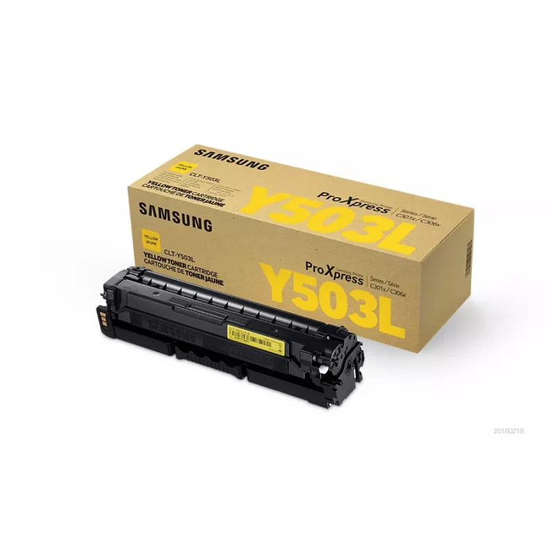 Samsung CLT-Y503L Cartuccia toner 1 pz. originale giallo