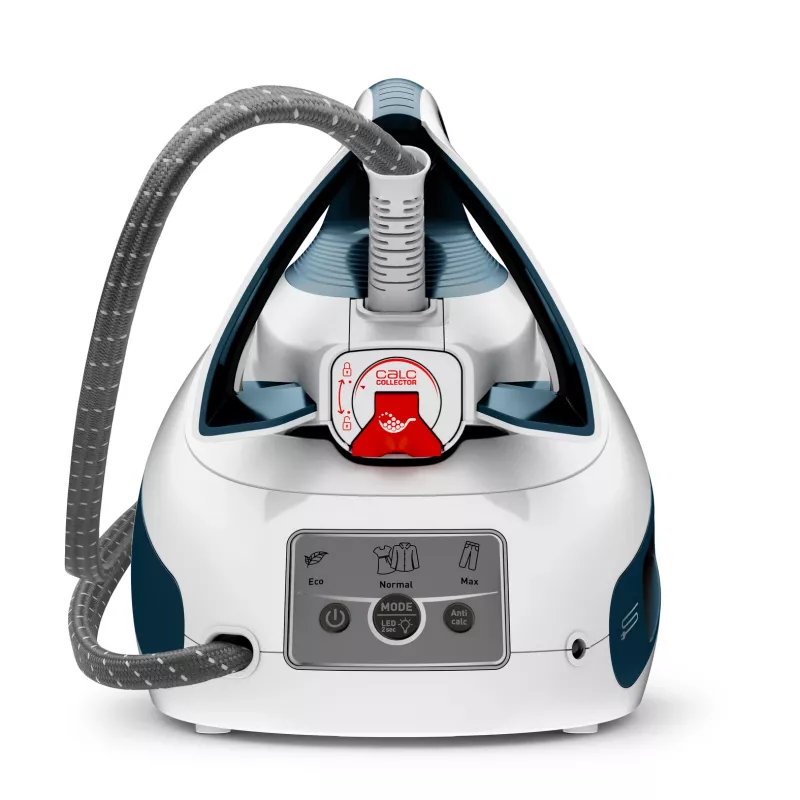 Tefal Express Power SV8111 1,8 l suola Durilium AirGlide Autoclean blu, bianco