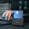 j5create JUR261 supporto USB™ Smart Card / CAC Reader, USB Type-A/USB Type-C, nero, 95 g