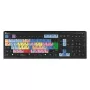 Tastiera Logickeyboard Avid Media Composer ASTRA 2 con retroilluminazione PC tedesco (LKB-MCOM4-A2PC-DE)