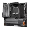 Scheda madre GIGABYTE B650M GAMING X AX — AMD B650, socket AM5, Micro ATX, DDR5, 4 DIMM, 2x M.2, Wi‑Fi 6E, 2.5GbE