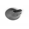 Mouse BakkerElkhuizen FastForward Pro, per destrimani, design verticale, ottico, RF wireless + Bluetooth + USB Type-C, 5000 DPI, nero, grigio