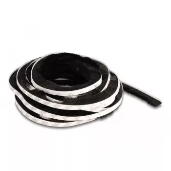 Barra con setole DeLOCK autoadesiva 15 mm lunghezza 5 m nero