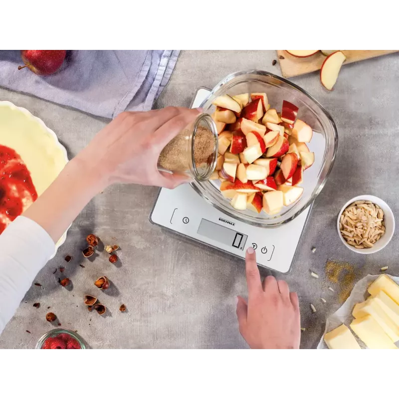 Bilancia da cucina elettronica Soehnle Page Comfort 400 bianco