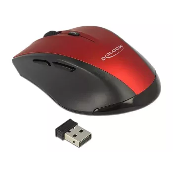 Mouse DeLOCK 12493 RF Wireless ottico 1600 DPI