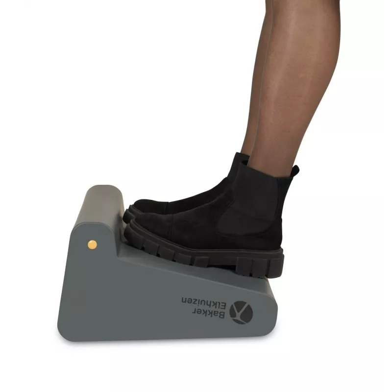 Poggiapiedi BakkerElkhuizen No.3 grigio schiuma HDPE gomma 150 kg